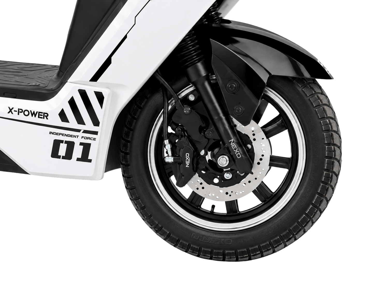 Nexo SU7 12-inch alloy wheel with disc brake