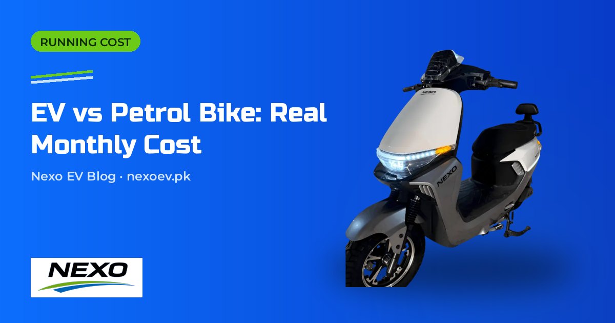 EV vs Petrol Bike: Real Monthly Cost — Nexo EV